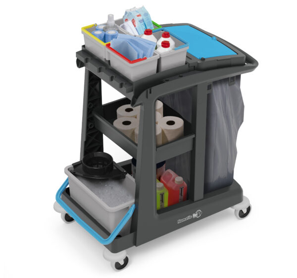 Eco-Matic EM1Cleaning Trolley