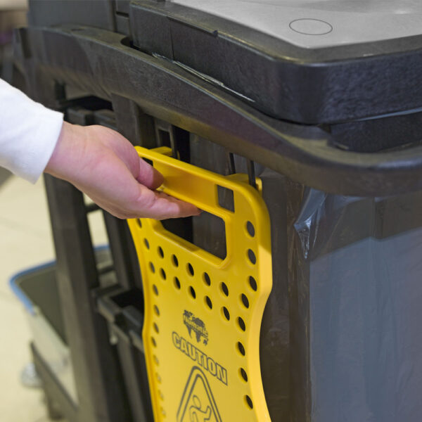Eco-Matic EM5 Cleaning Trolley Lifestyle shot