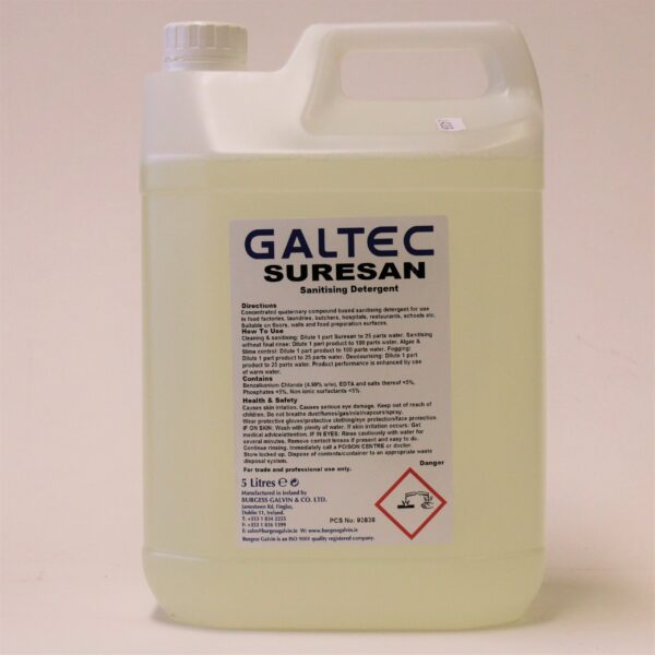 Galtec Suresan Sanitising Detergent 5L