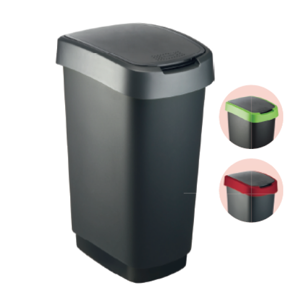 plastic dustbin swinging cover