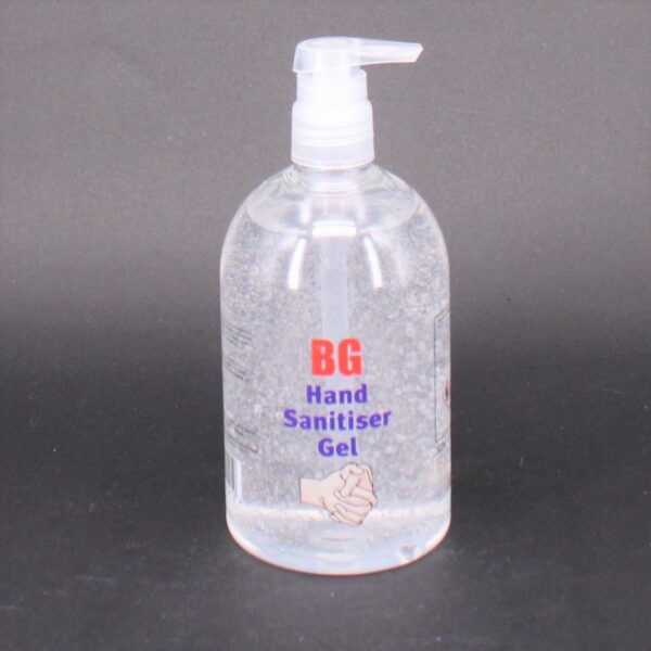Hand Sanitiser Gel 500ml with pump mckechnie cleaning services