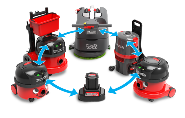 Numatic NX300 Cordless Battery Network