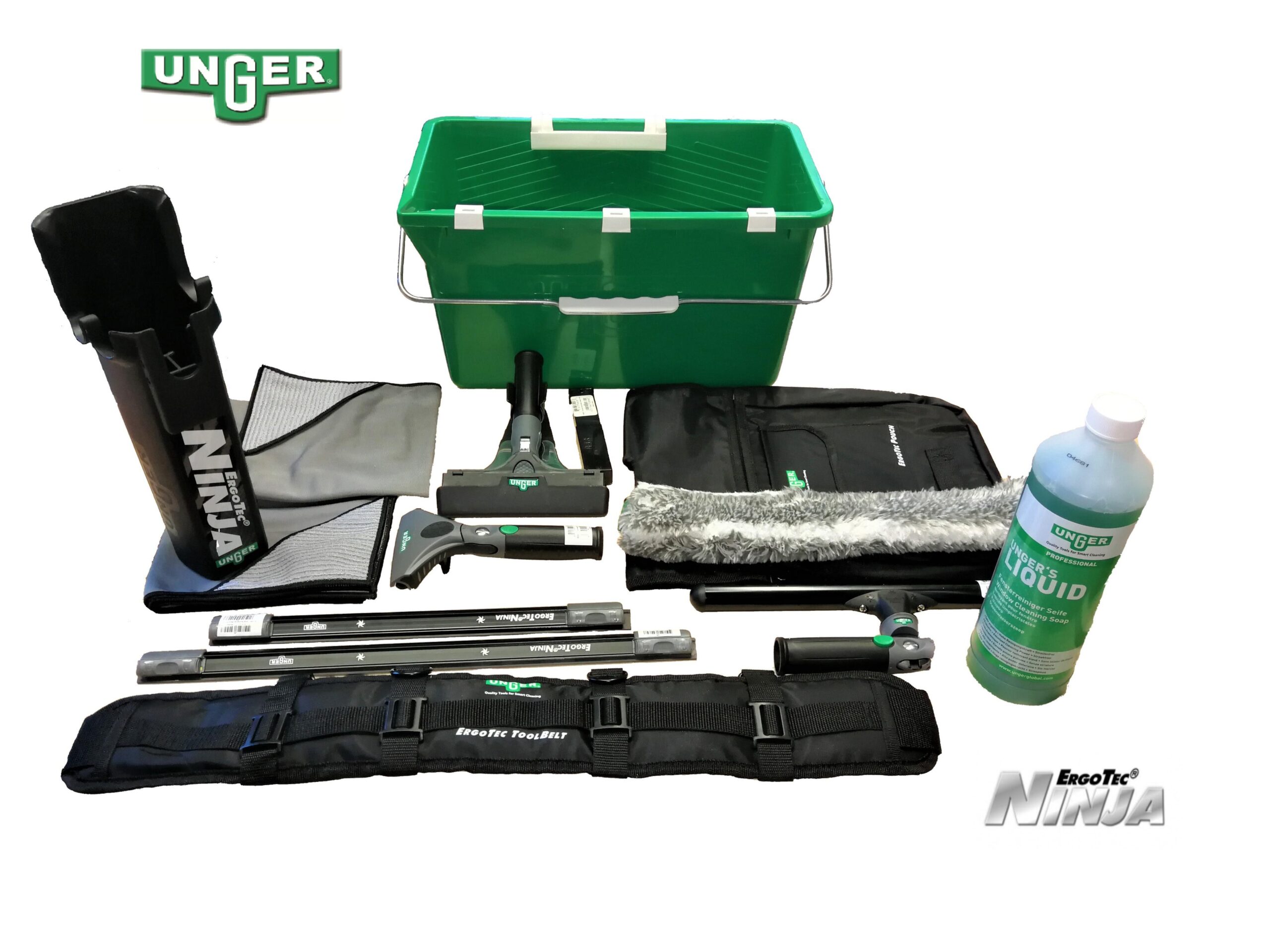 Unger Glass Cleaning Ninja Starter Kit