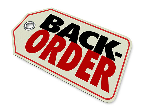 Available on Backorders
