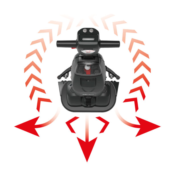 440NX Scrubber Dryer Agile Manoeuvrability