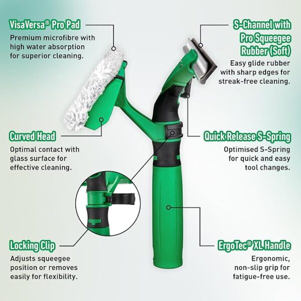Unger VisaVersa Window Squeegee & Washer specs