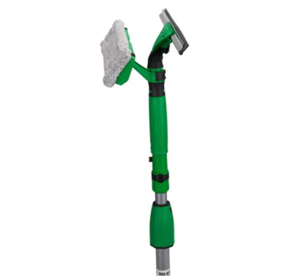 Unger VisaVersa Window Squeegee & Washer on pole