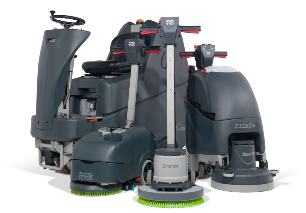 Floor machine group photo